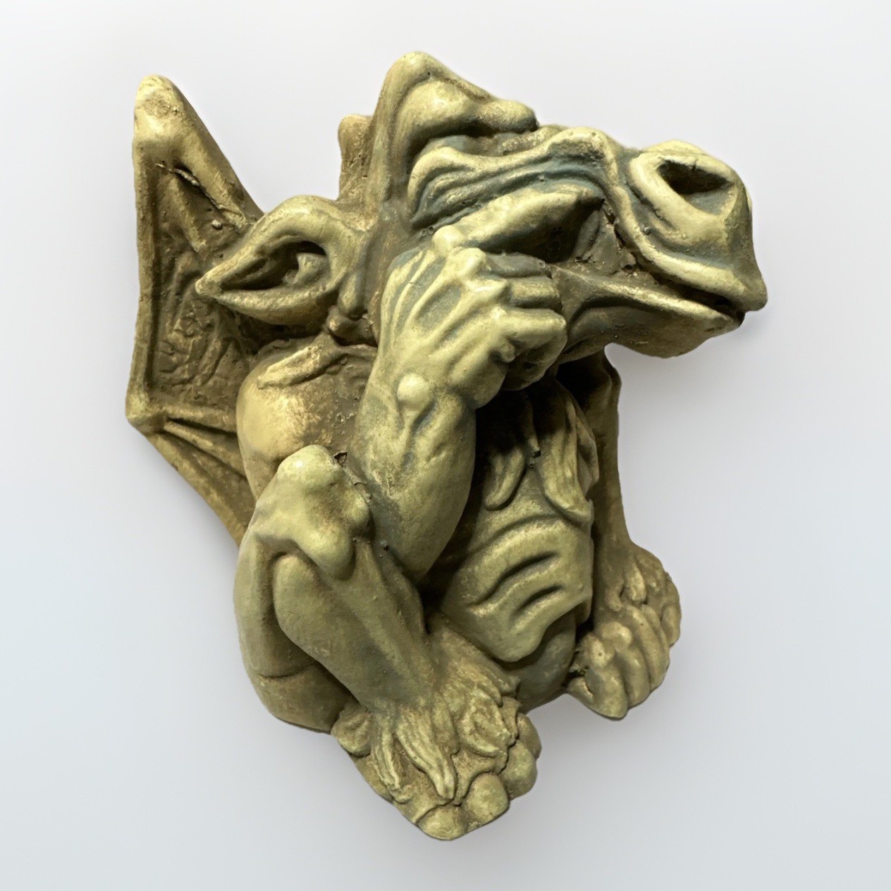 Toscano Feast on Fools Gargoyle Statue (4", Medieval Gothic)