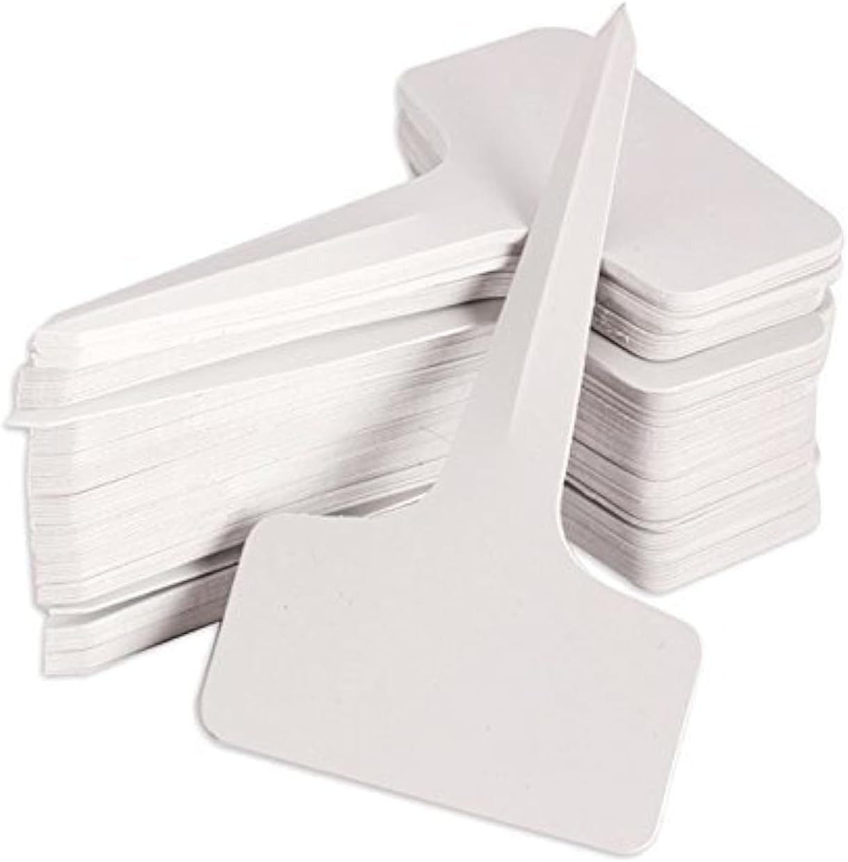 Plastic Plant Labels - 100 Pieces, 6 x 10cm Nursery Garden T...