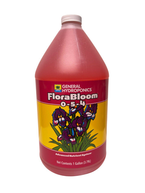 General Hydroponics Flora Bloom Gro Micro Series 1 Gallon Nu...