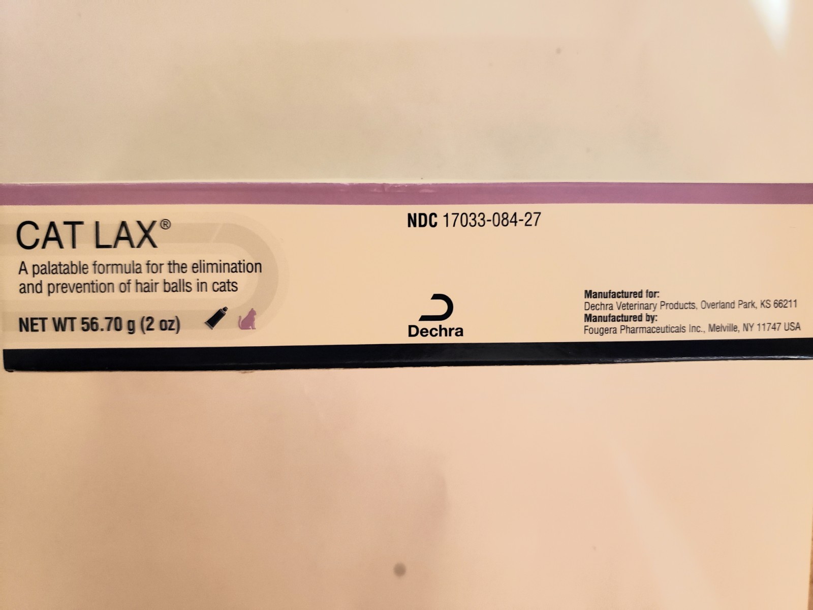 Cat Lax 2 Oz Hairball Removal and Prevention Treatment for C...