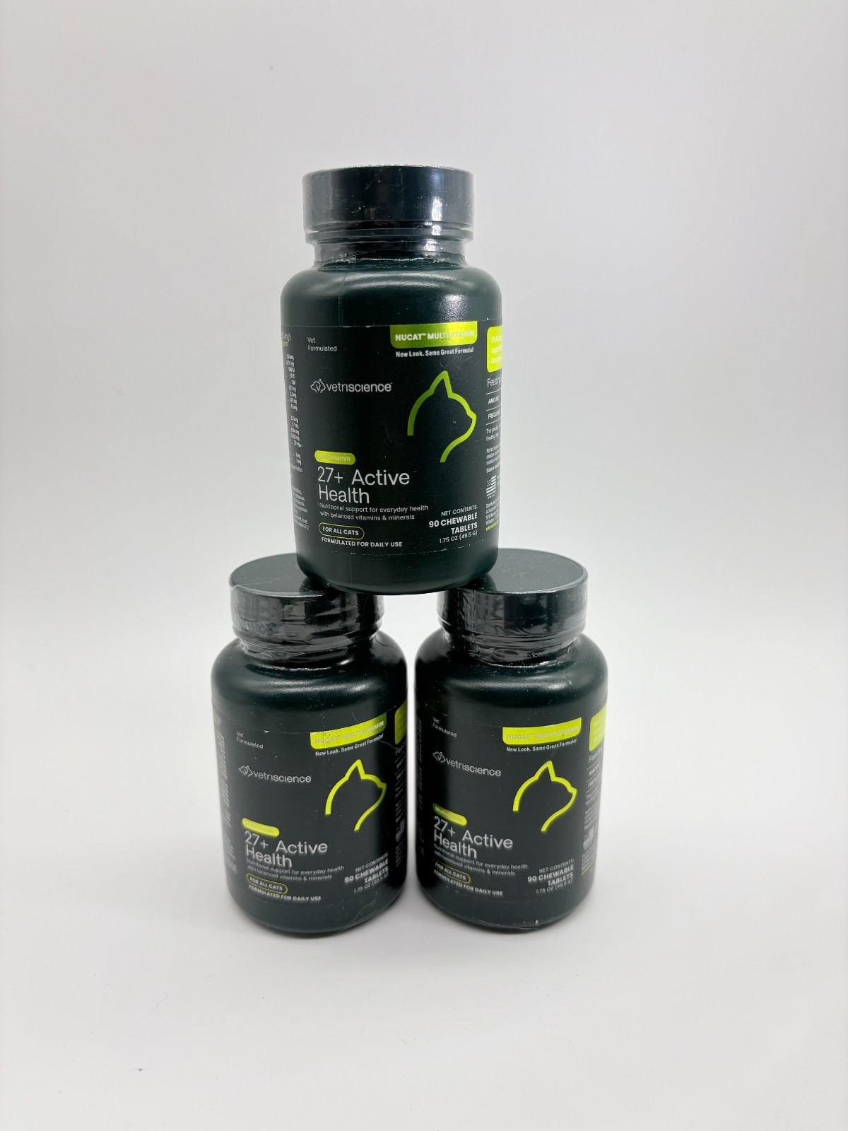 VetriScience 27+ Active Health Multivitamin for Cats 90 Chew...