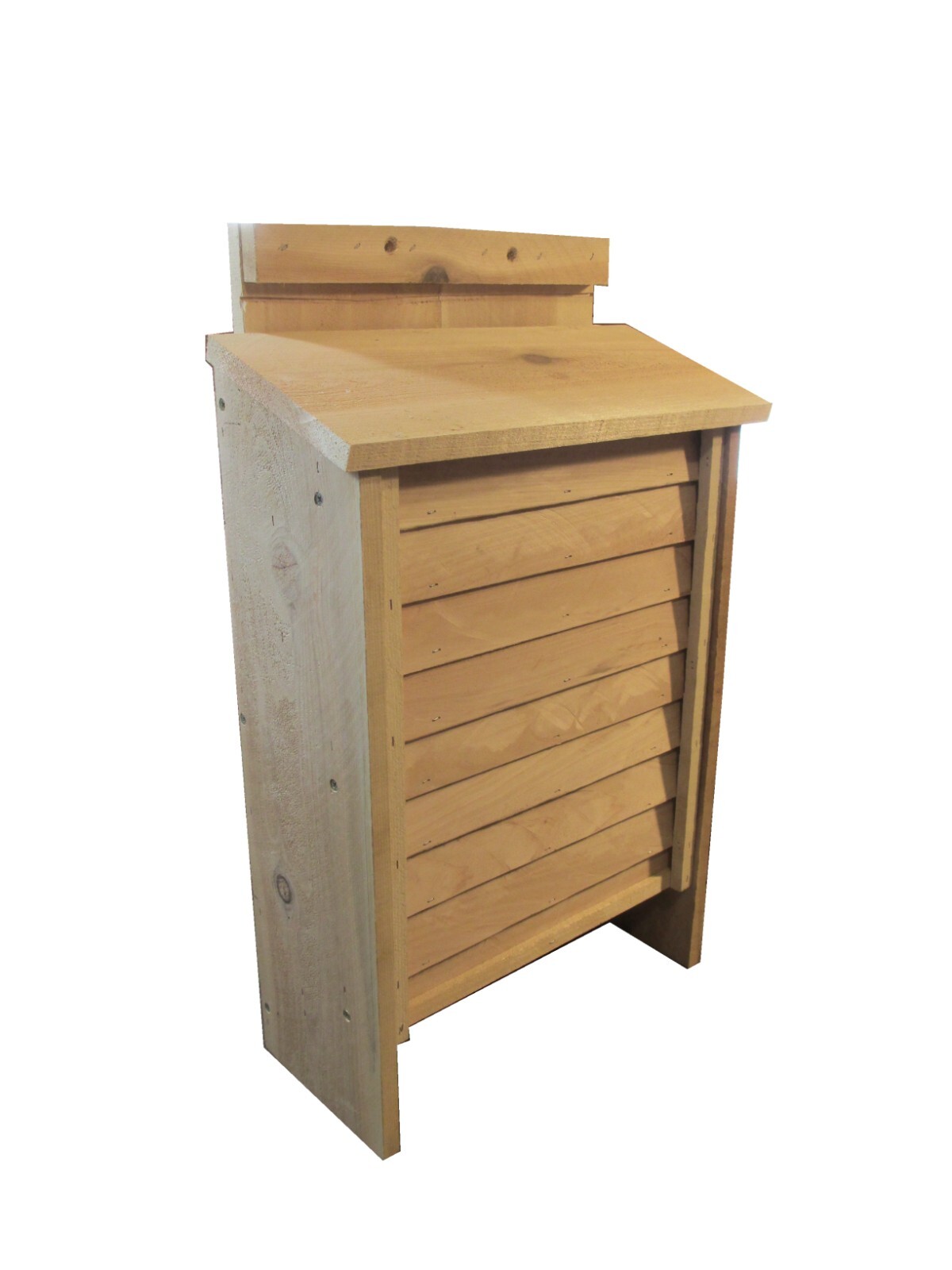 Ark Workshop Jumbo Bat House Cedar Shelter Box, Basic Roof