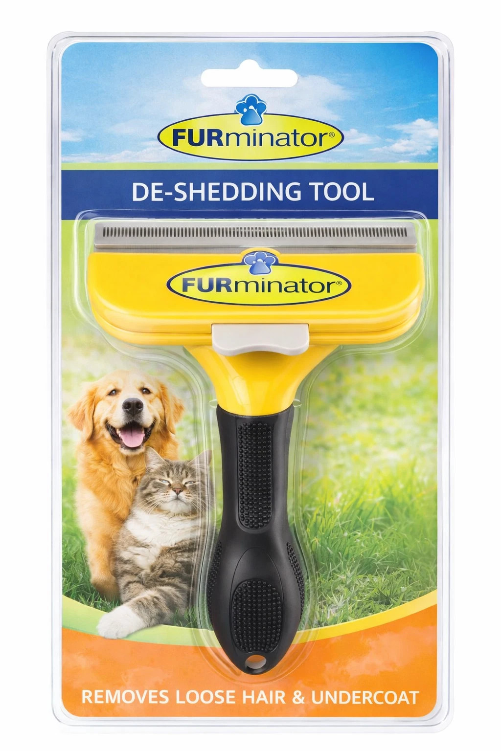 Furminator DeShedding Tool for Large Dogs, Short Hair, 51-90...