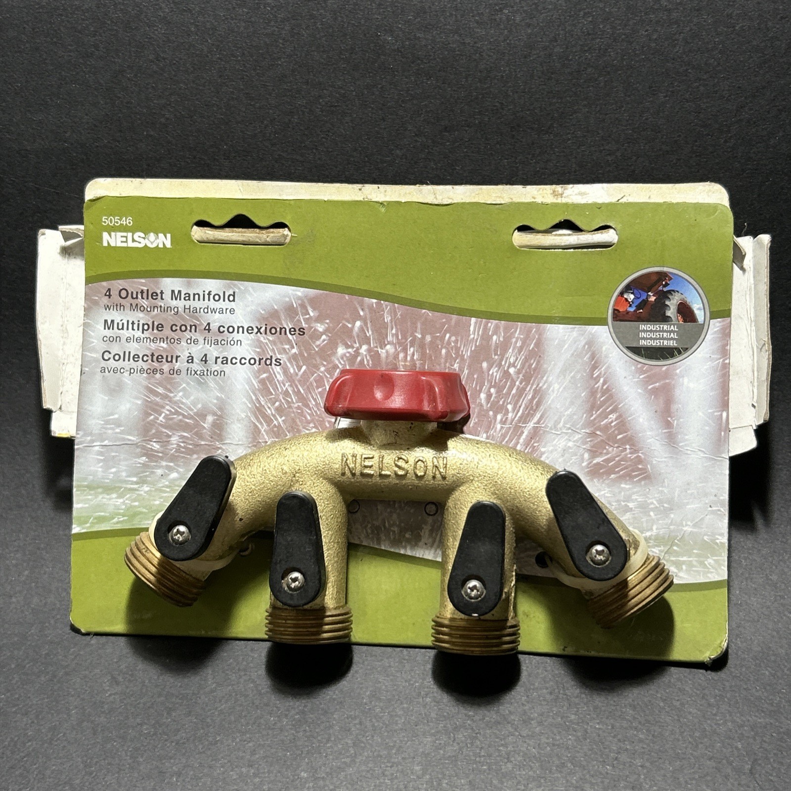 Nelson High Flow 4-Outlet Manifold Faucet Adaptor - Model 50...