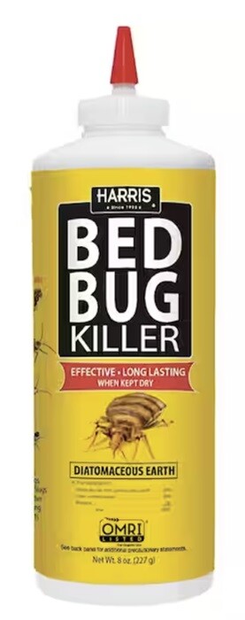 Harris HDE-8 Bed Bug & Crawling Insect Killer Diatomaceous E...