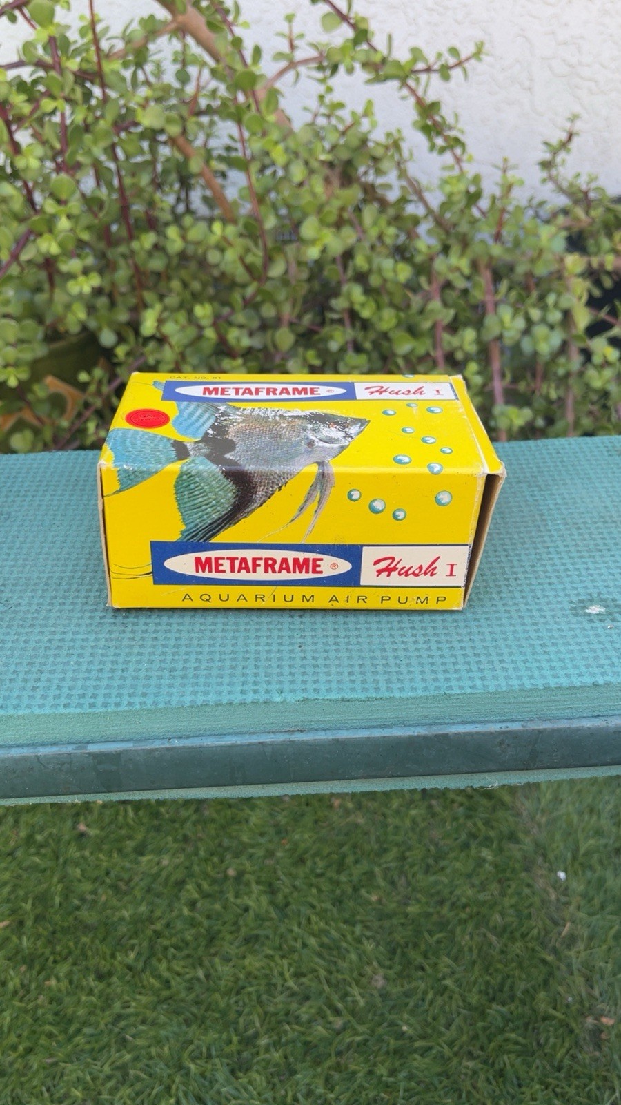 Vintage Metaframe Hush I Aquarium Air Pump – Original Box Se...
