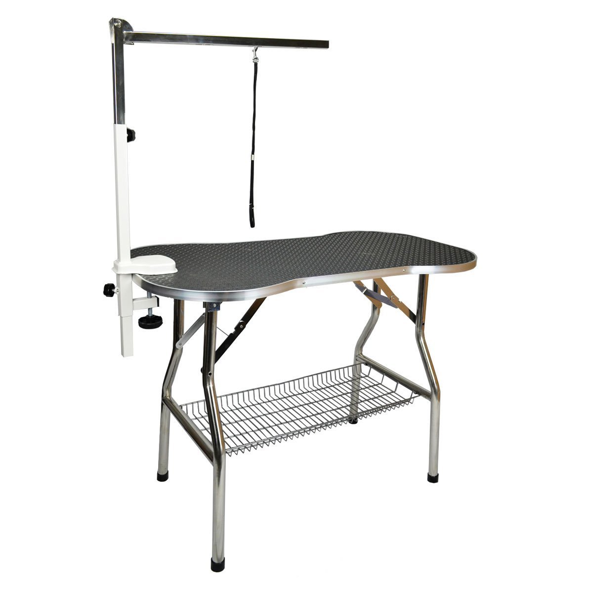 Heavy Duty Stainless Steel Pet Fold Grooming Table - 38"x22"
