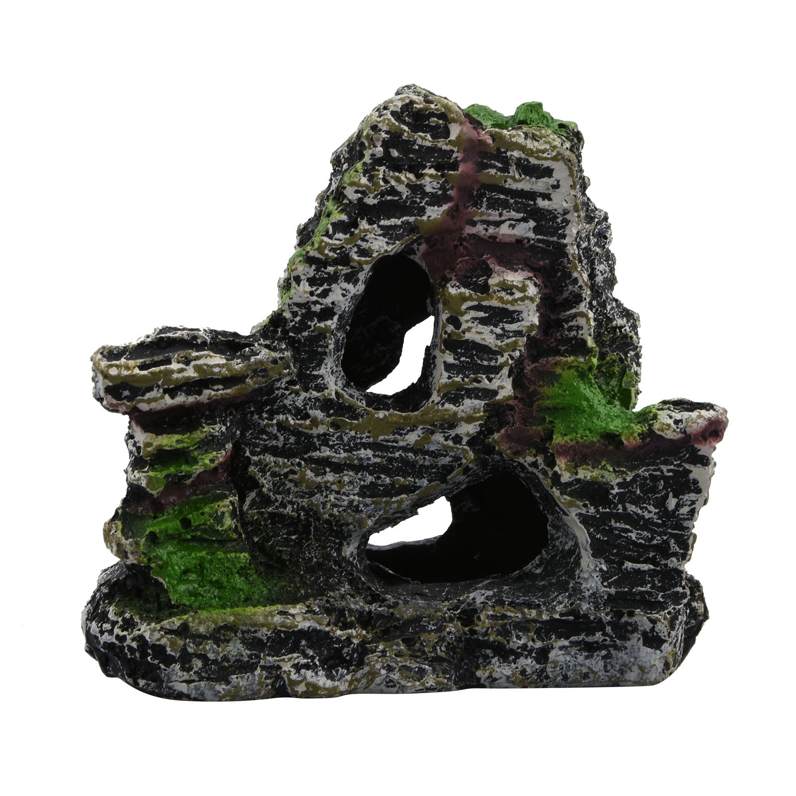 Underwater Rockery Fish Tank Ornament Cave Landscape Decor