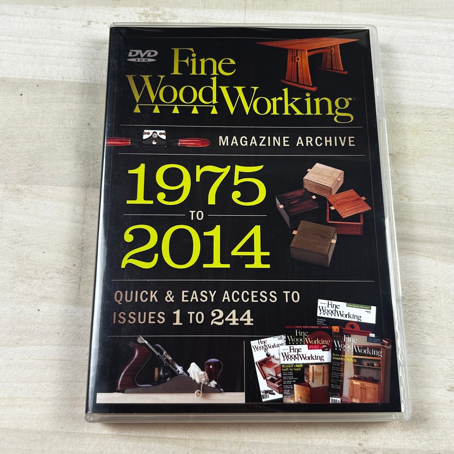 Reclaim Fine Woodworking Magazine Archive DVD-ROM 1975-2014,...