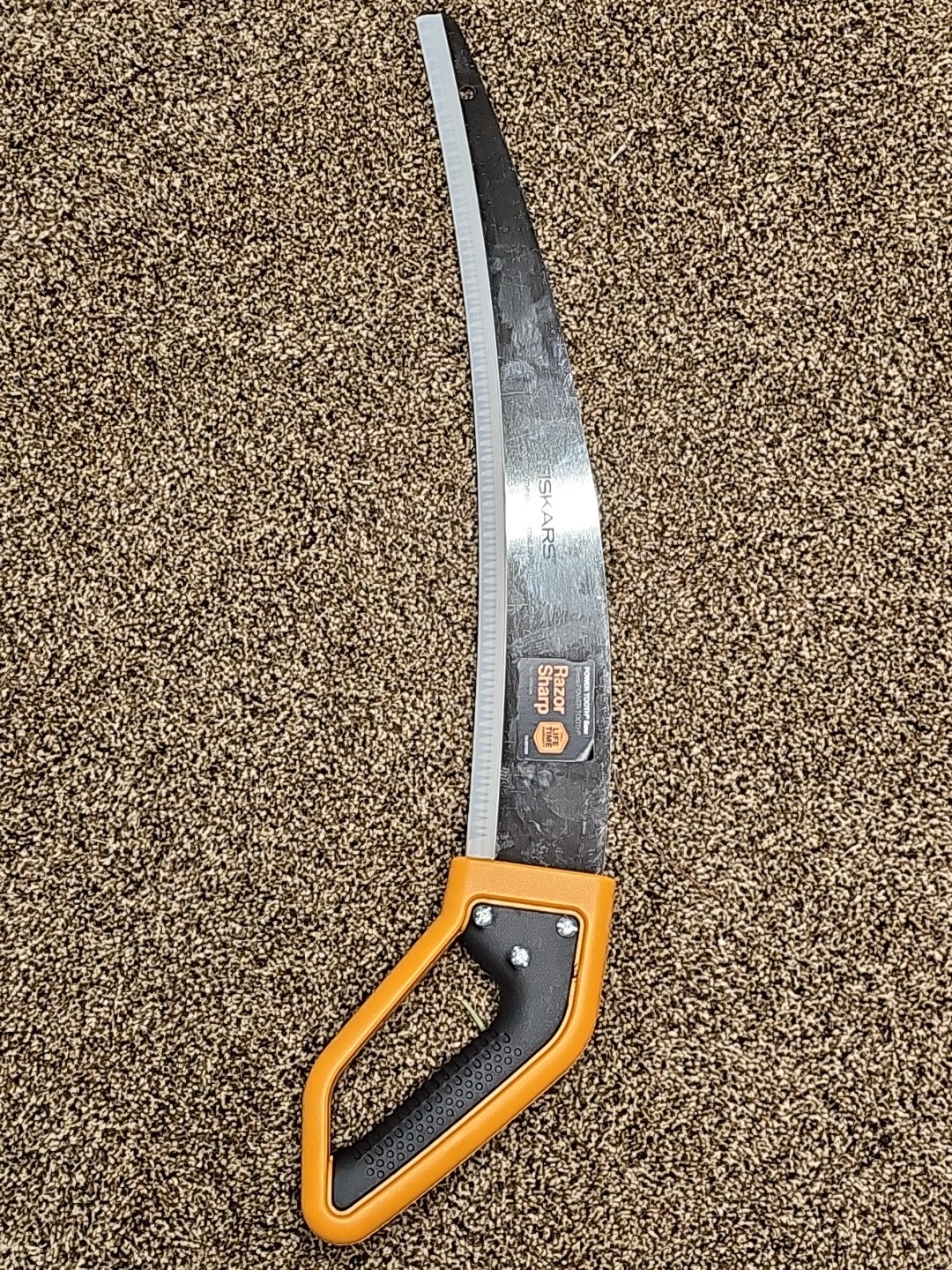 Fiskars Power Tooth Softgrip D-Handle Saw 18 Inch