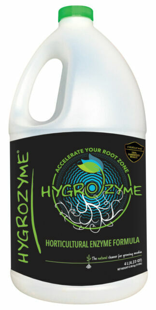 Hygrozyme 4 Liter Organic Hydroponics Nutrient Booster
