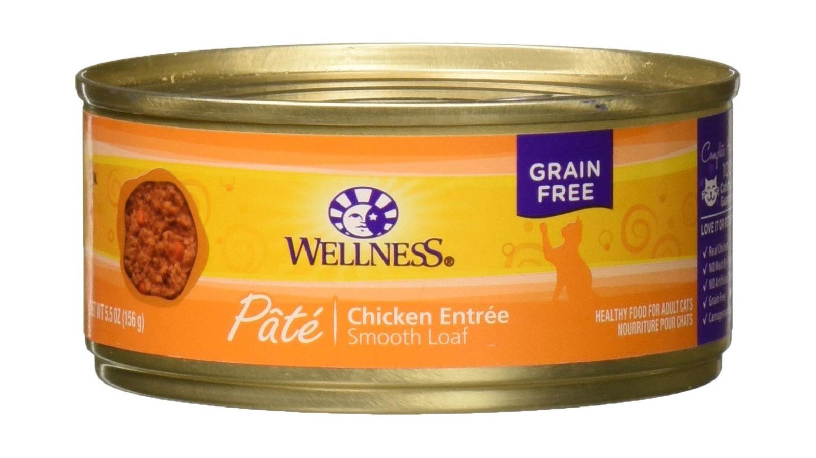 Wellness Complete Health Pâté Chicken Entrée Grain-Free Wet...