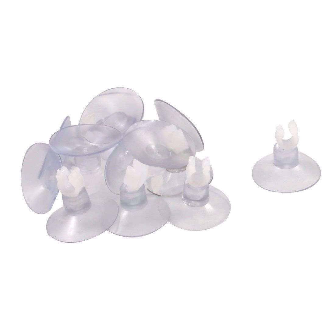 Aquarium Tubing Clips - 10 Pieces, 3/16" & 1/4" Diameter