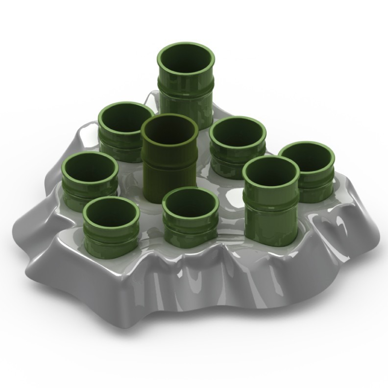 Aïkiou Stimulo Interactive Slow Feed Puzzle Cat Feeder