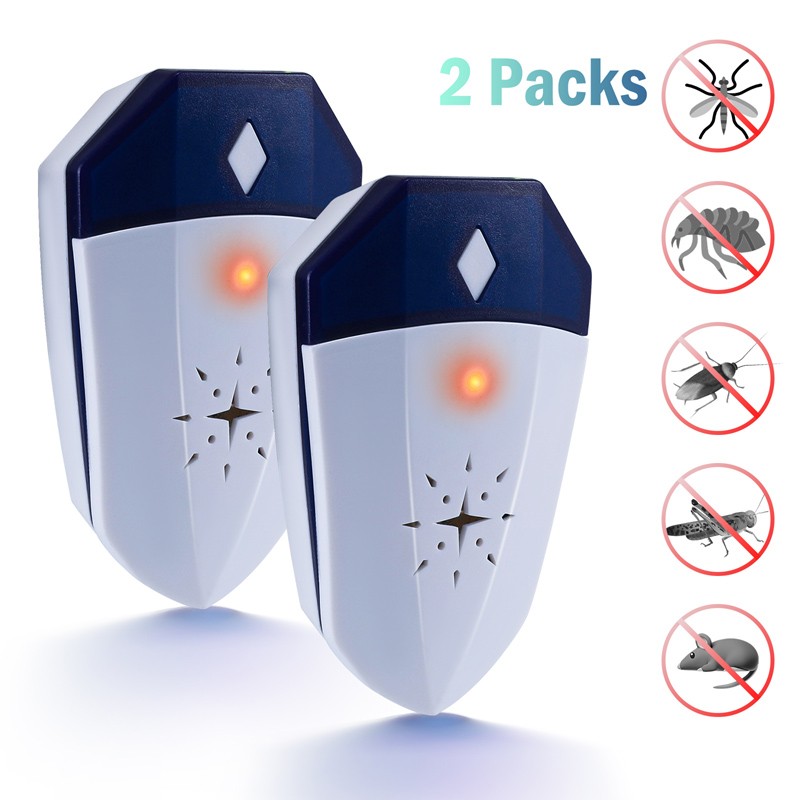 Ultrasonic Mosquito Mouse Repeller - Electronic Insect Contr...