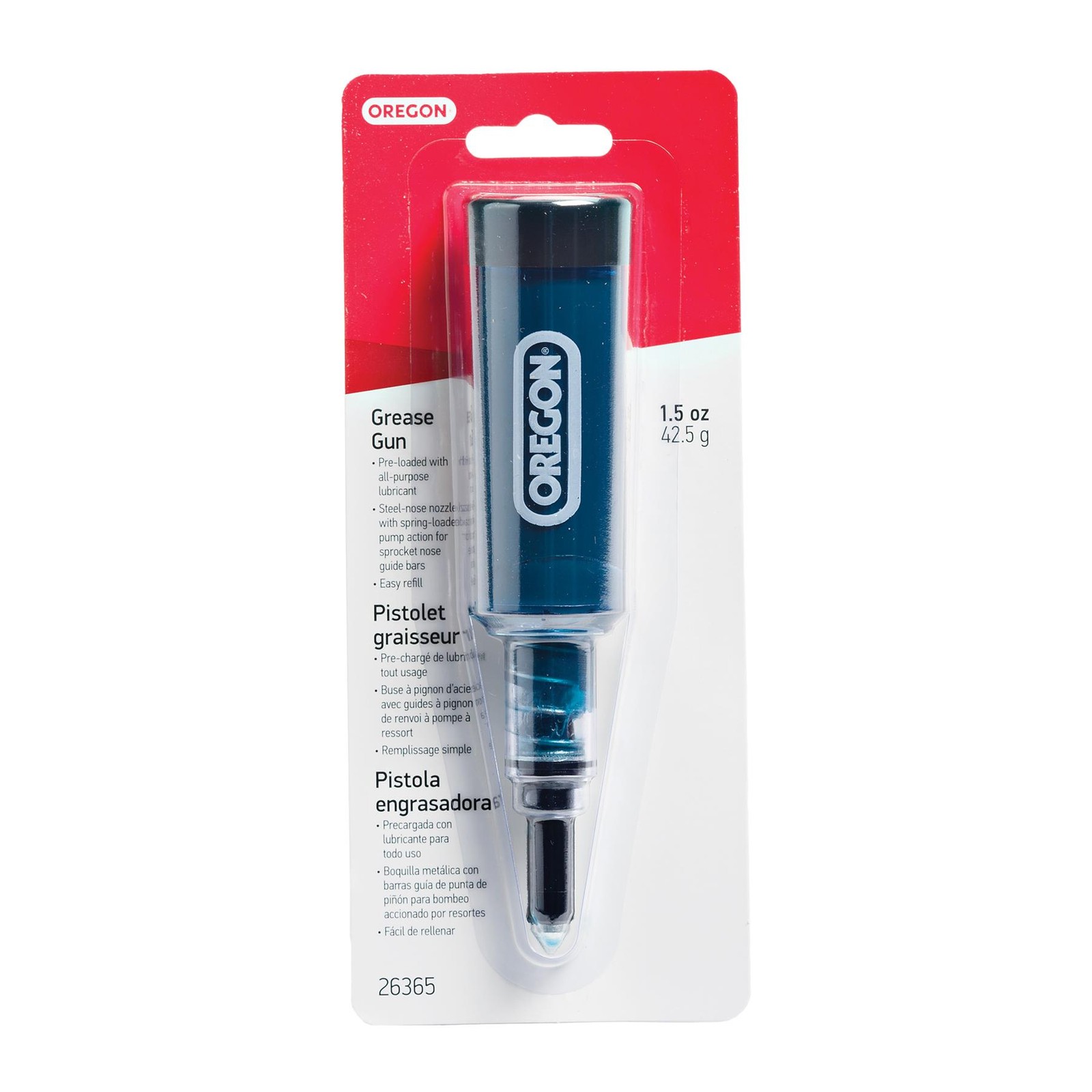 Oregon 26365 Chainsaw Grease Gun Tool