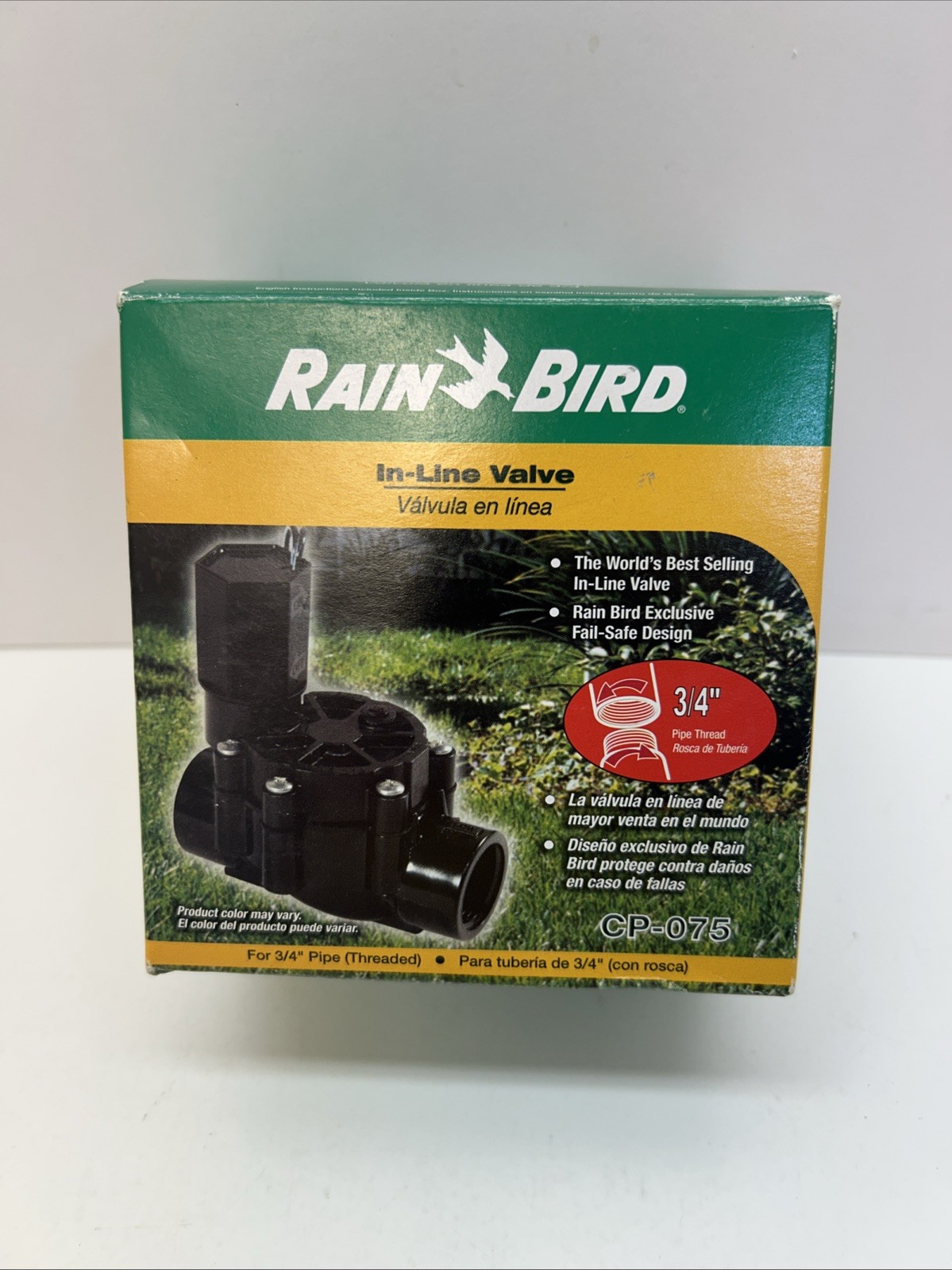 Rain Bird CP075 Automatic Sprinkler Valve, 3/4" Female x Fem...