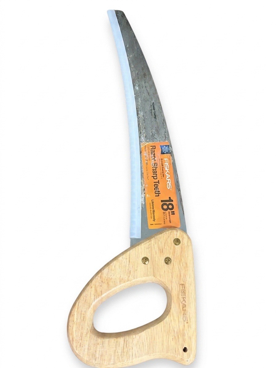 Vintage Fiskars 18" D-Handle Pruning Saw - Razor Sharp Blade