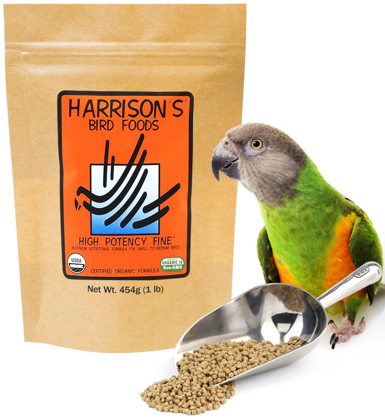 Harrison's Bird Foods High Potency Fine Certified Organic