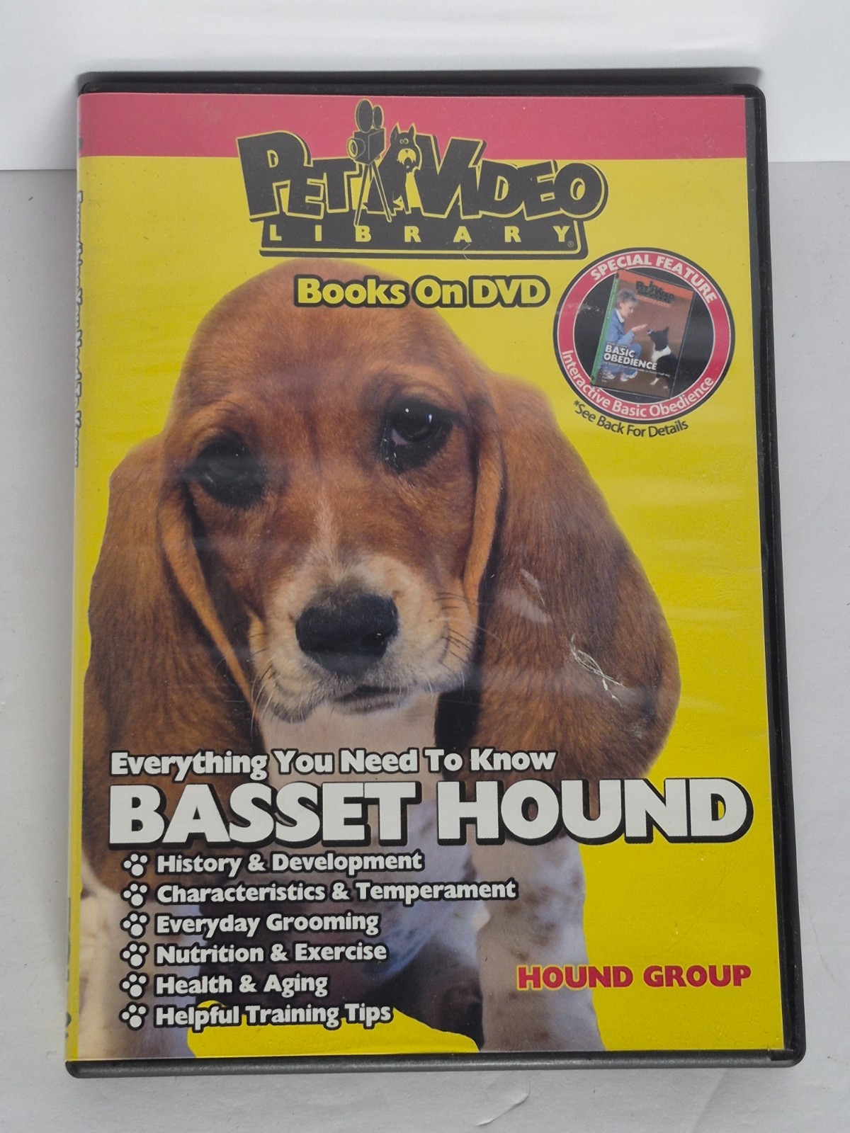 Basset Hound DVD Pet Training Library