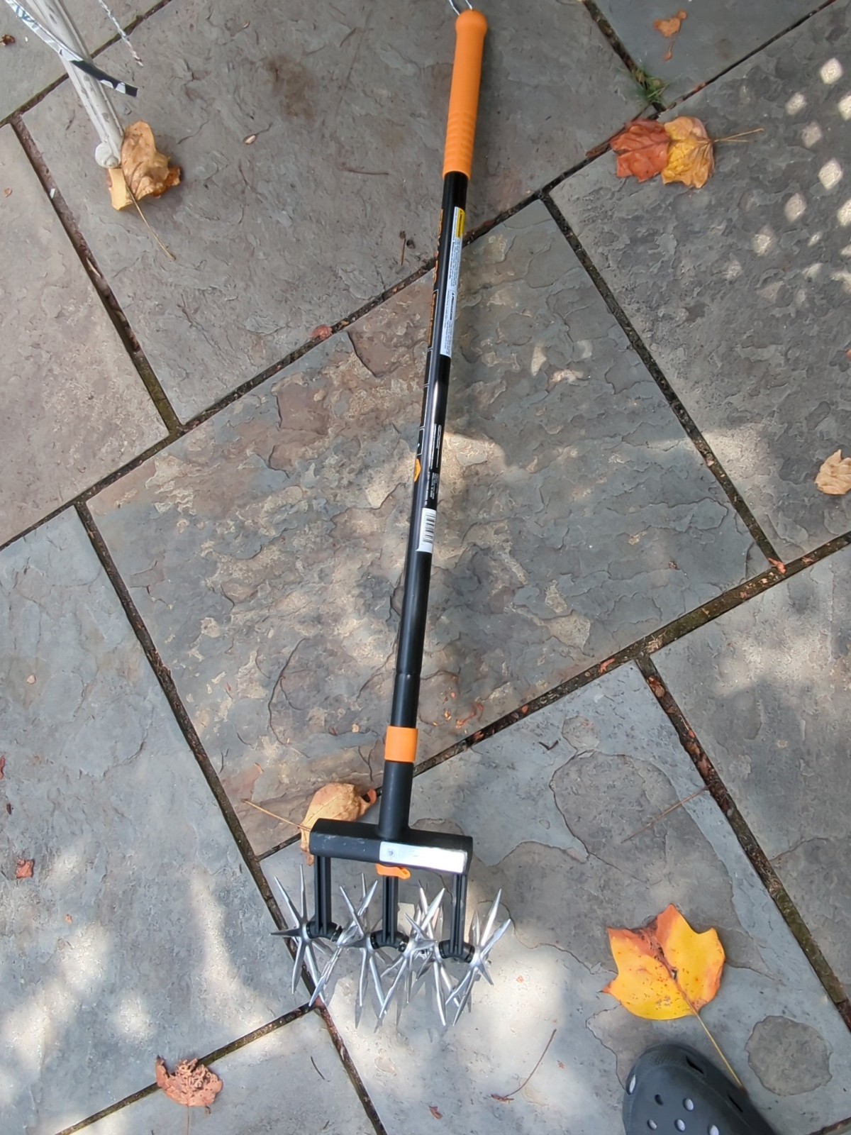Fiskars Garden Extender Cultivator Tool (40"-60") Weeding Ha...