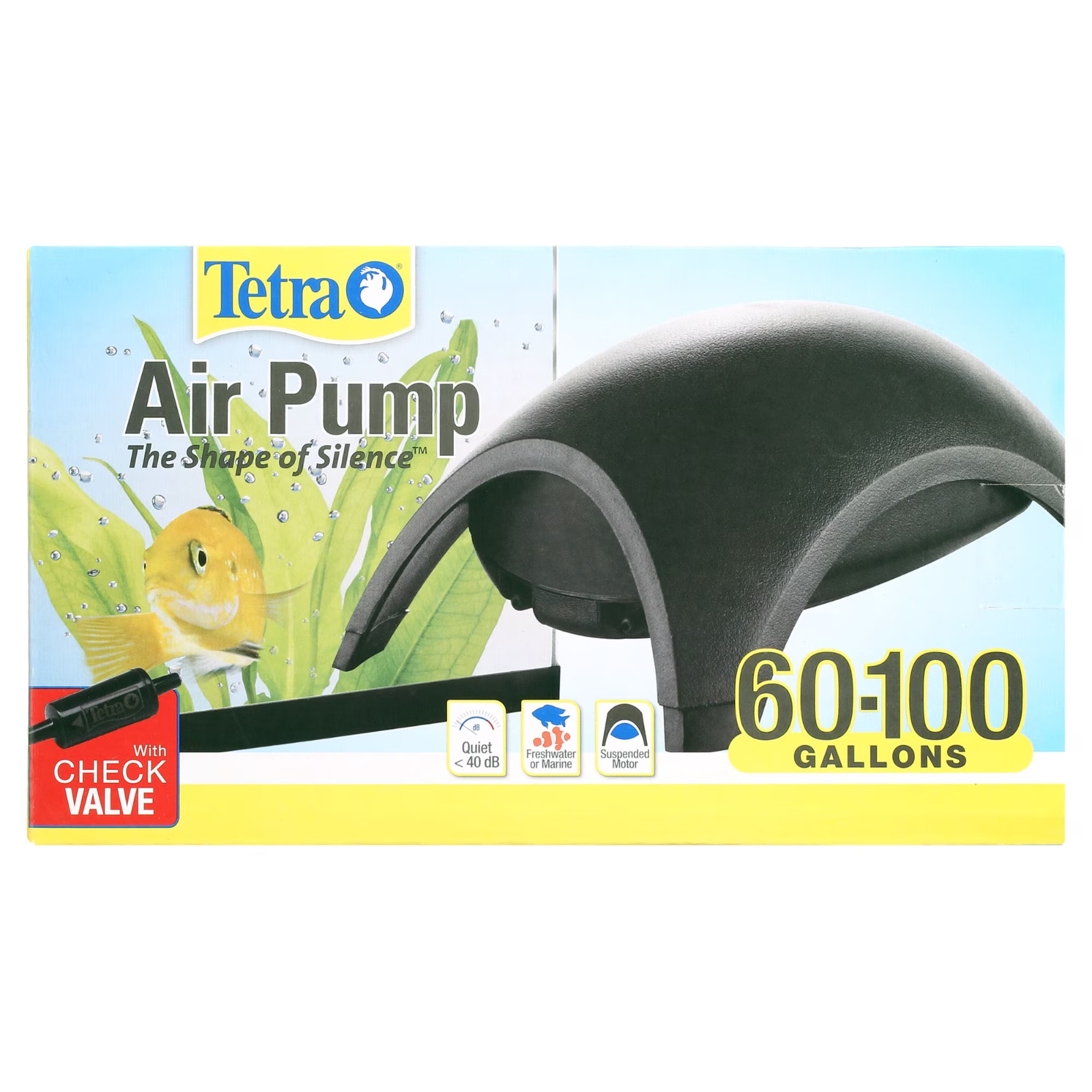 Tetra Whisper Air Pump - Aquarium Compatible, 60-100 Gallons...