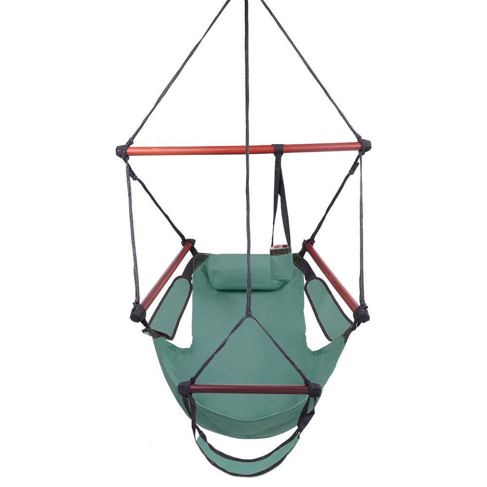 Sky Air Deluxe Hammock Chair | Solid Wood | Outdoor Weight:...