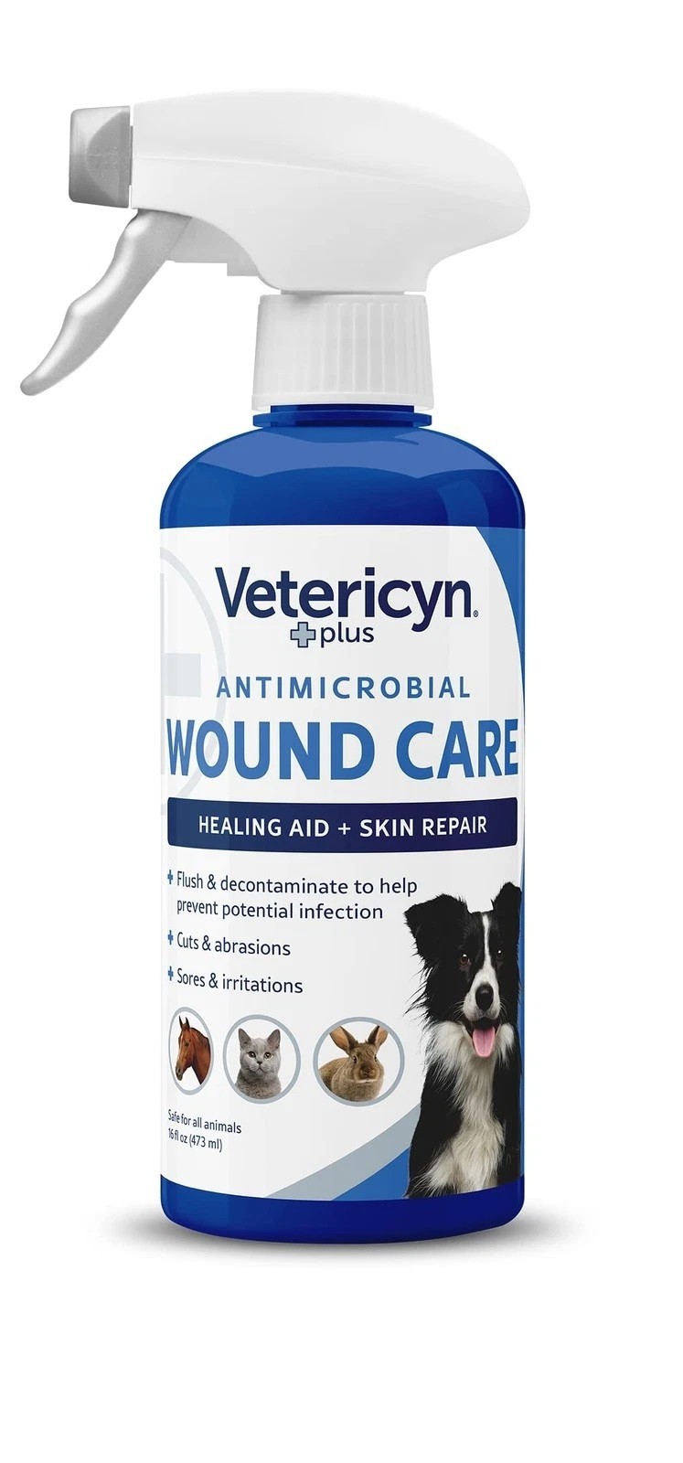 Vetericyn Plus Dog Wound Care Spray - Safe Healing Aid for P...