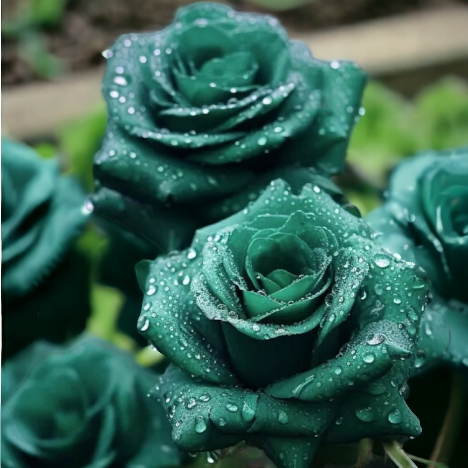 Scottish Green Heirloom Rose Seeds (6-Pack)
