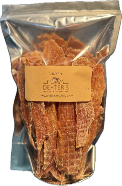 Homemade All Natural USA Chicken Jerky Treats (Fillets & Ten...