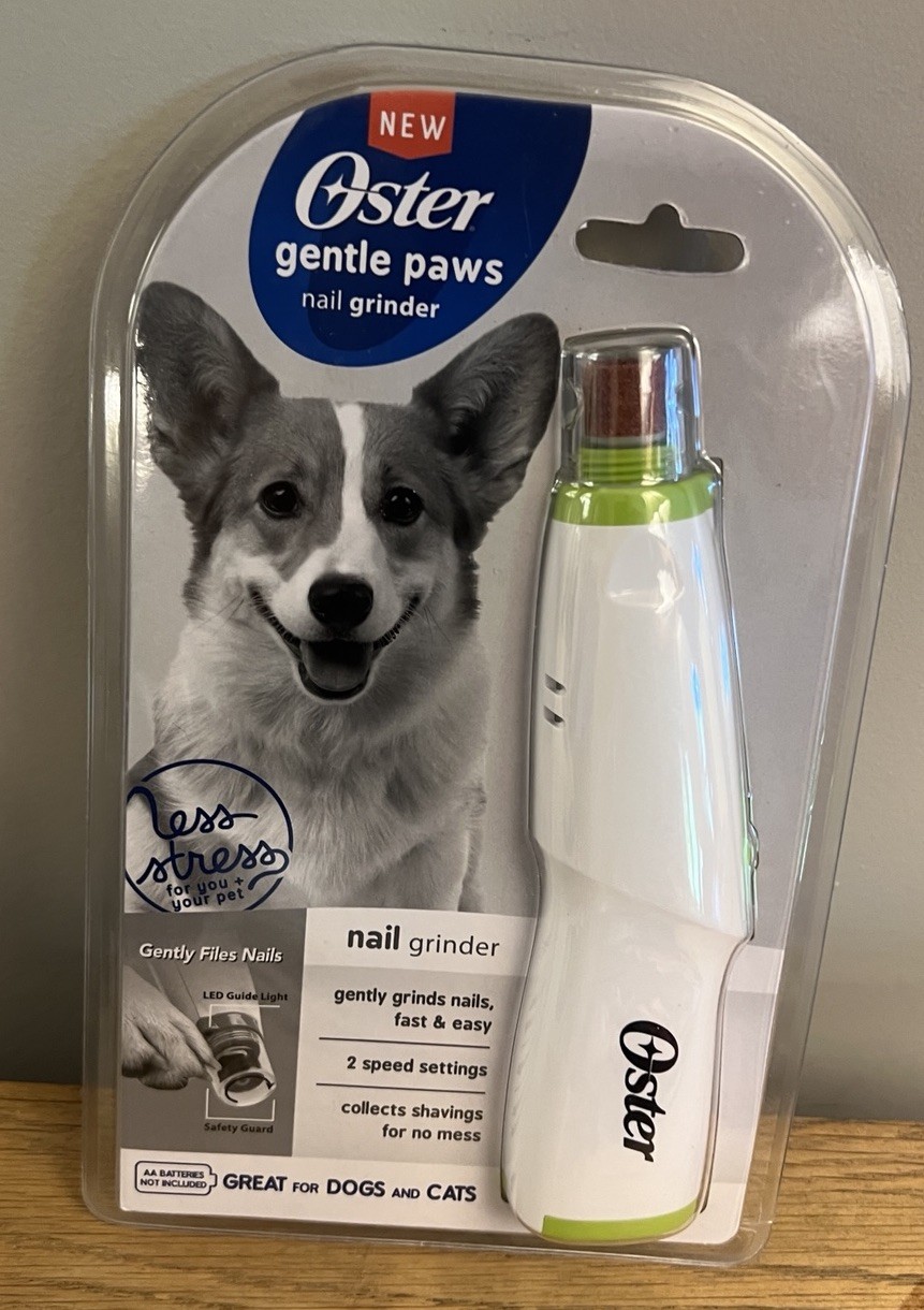 Oster Pet Gentle Paws Nail Grinder - Premium Dual Speed Trim...