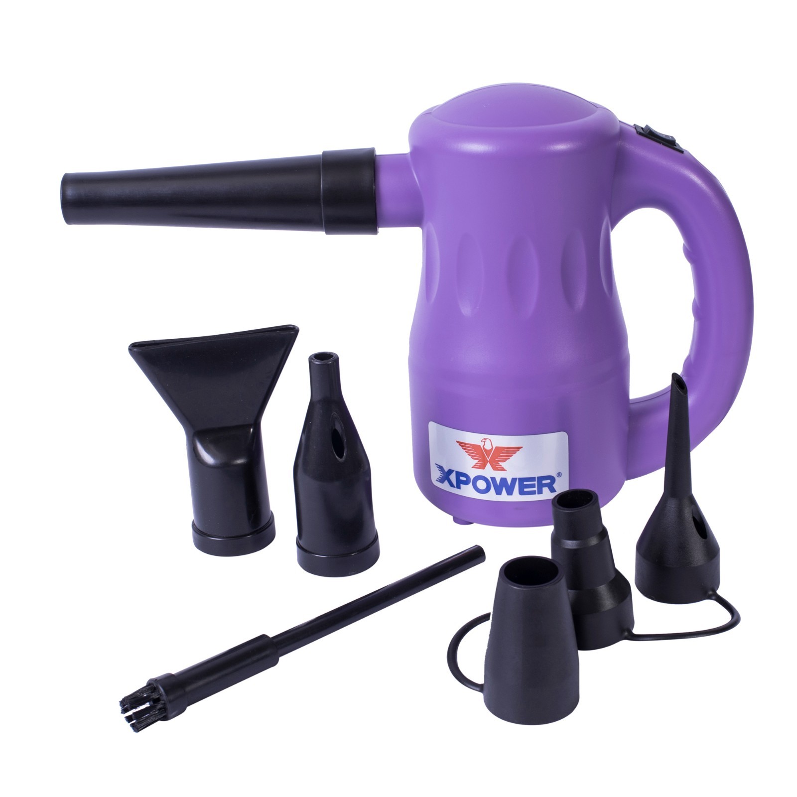 XPOWER B-53 Airrow Pro Multi-Use 115V Purple Pet Dryer Blowe...