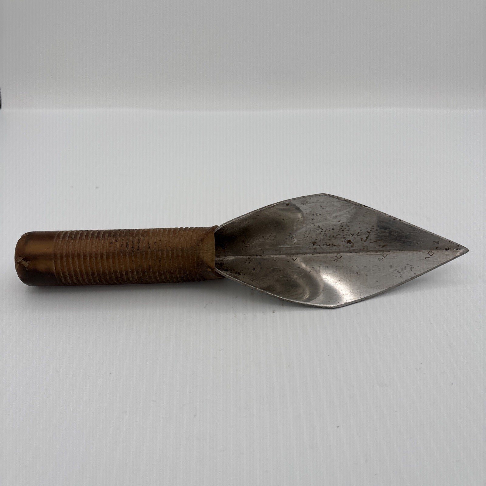 Vintage Wilcox Digging Tool No. 100 Stainless Steel Trowel U...