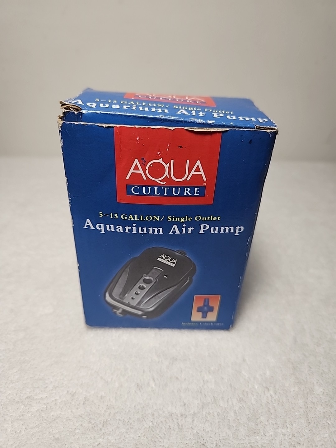 Aqua Culture Fish Aerator - 5-15 Gallon Oxygen Pump Single O...