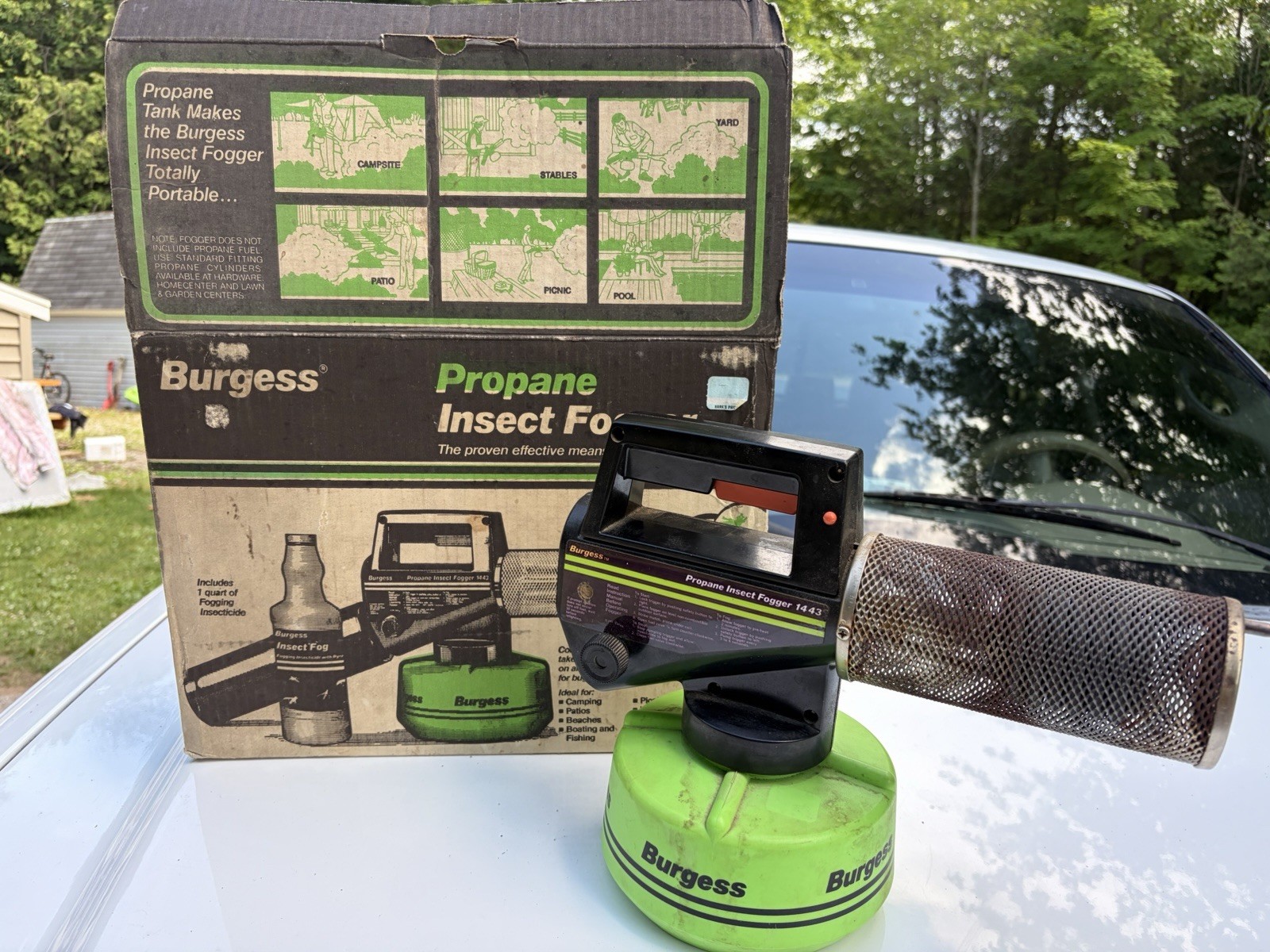 Burgess Bug Killer Propane Outdoor Insect Fogger - Tested Wo...
