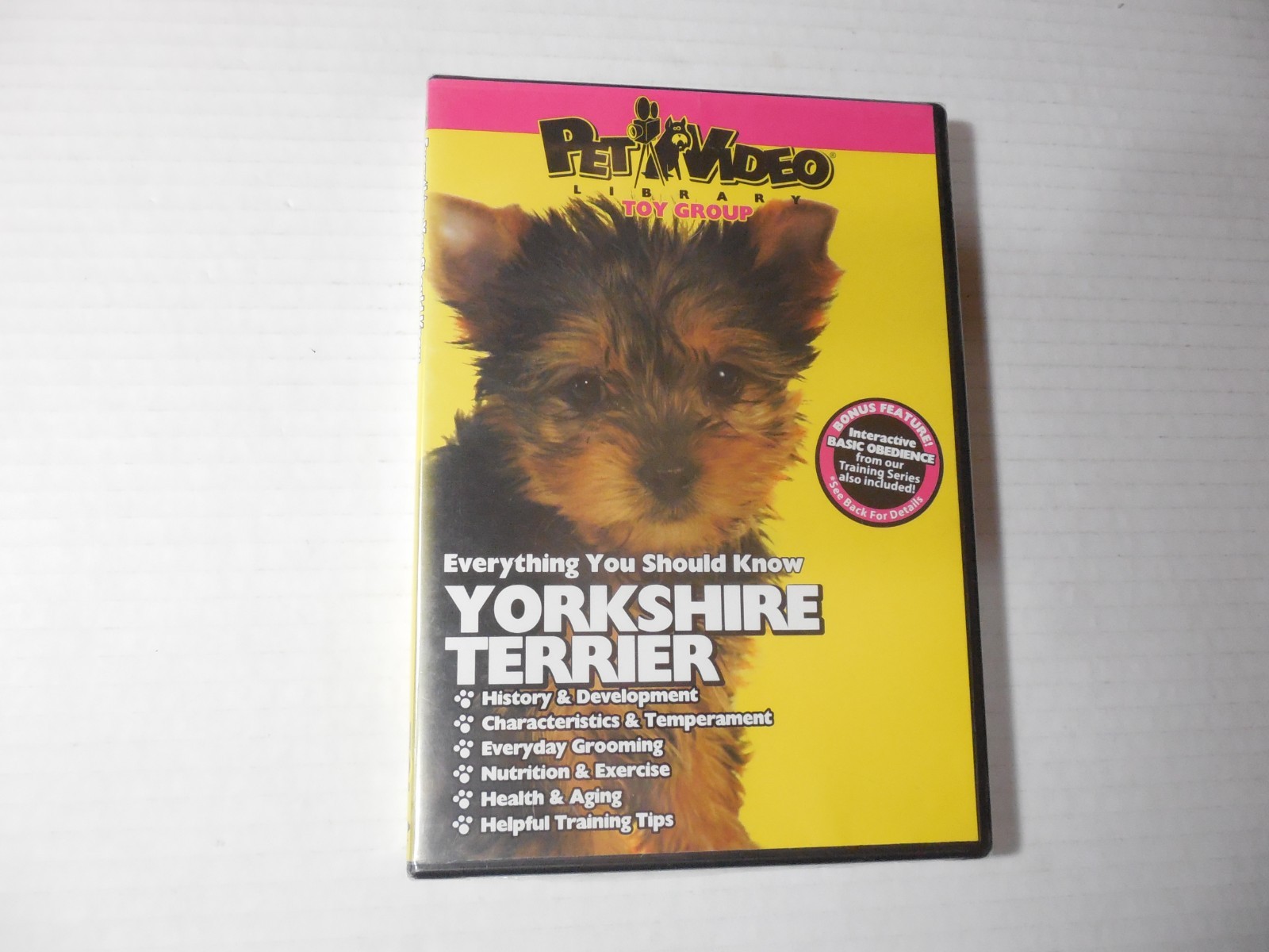 Yorkshire Terrier Pet Video Library DVD Collection