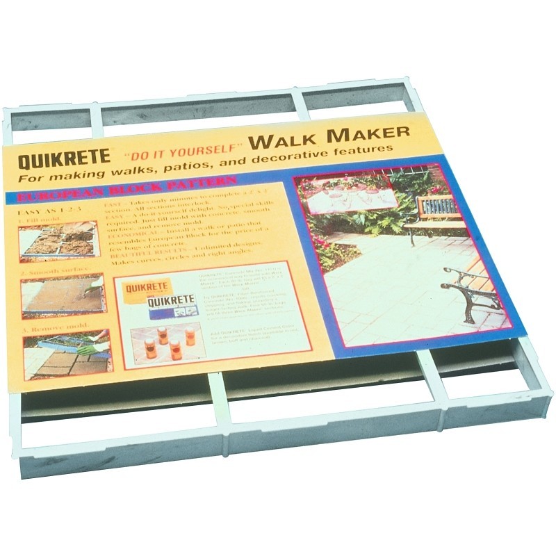 Quikrete Walk Maker Series 6921-34, 2ft x 2ft Blocks, 40lb
