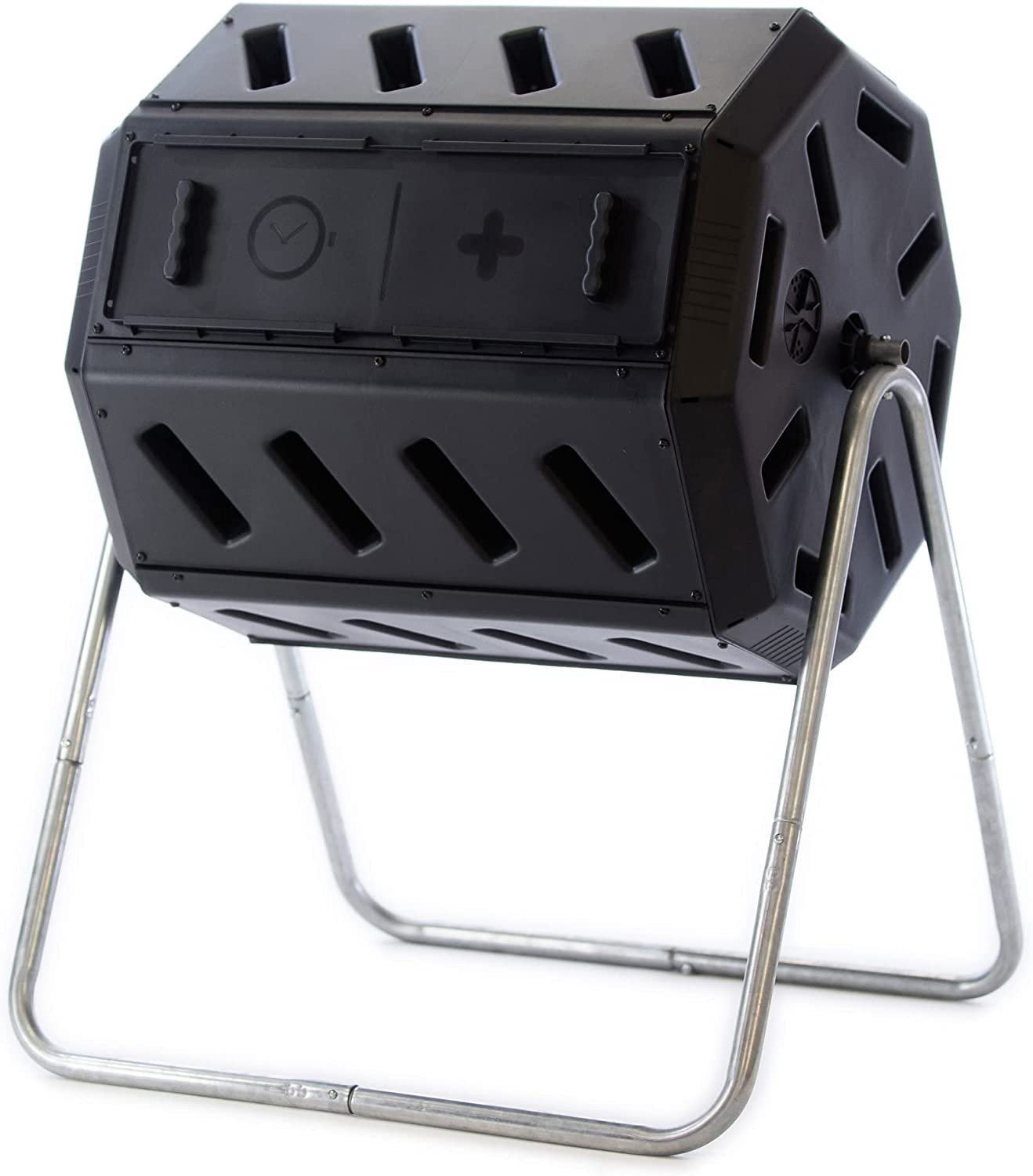 Outdoor Composter IM4000 Dual Chamber Black