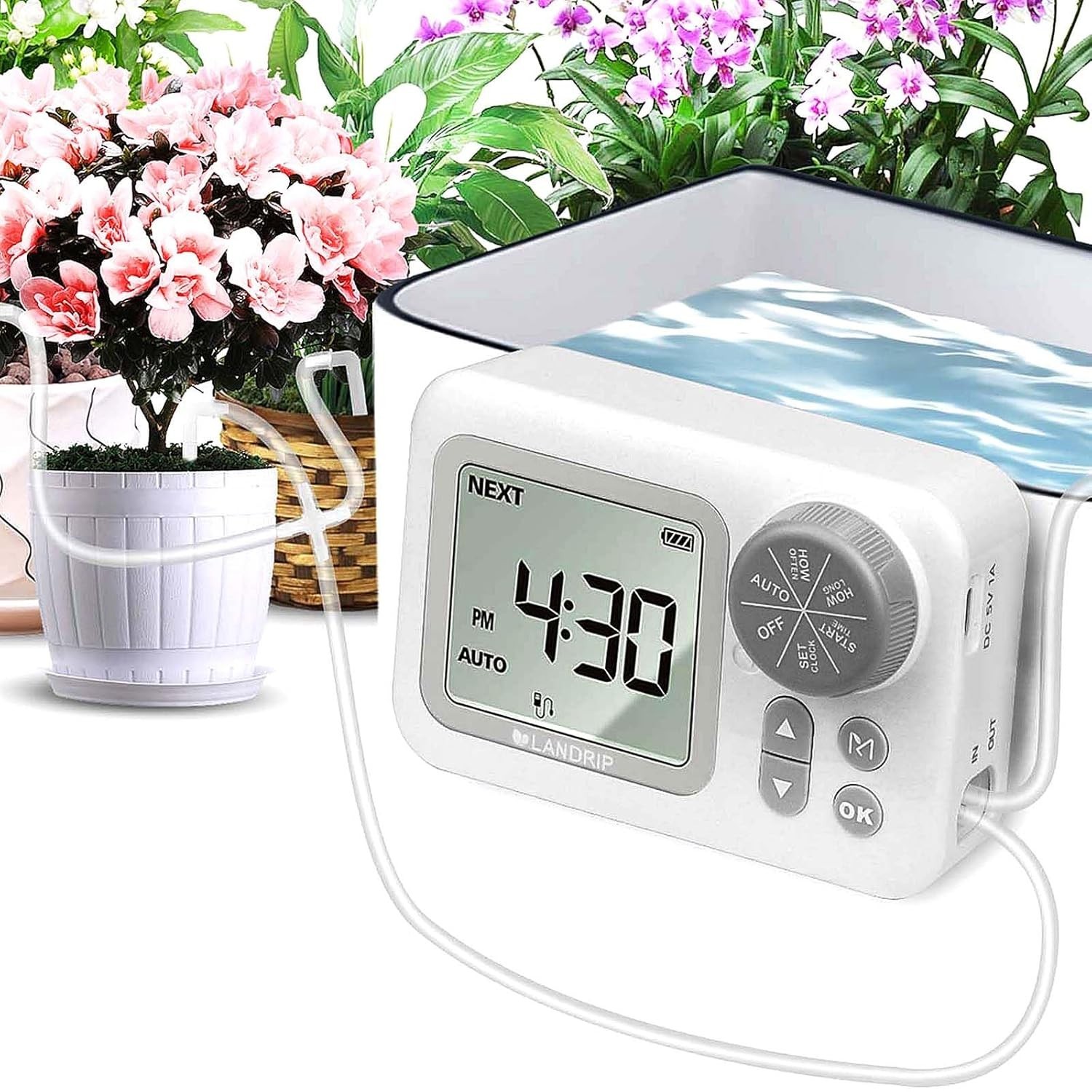Automatic Indoor Plant Waterer - 15 Pot Support System