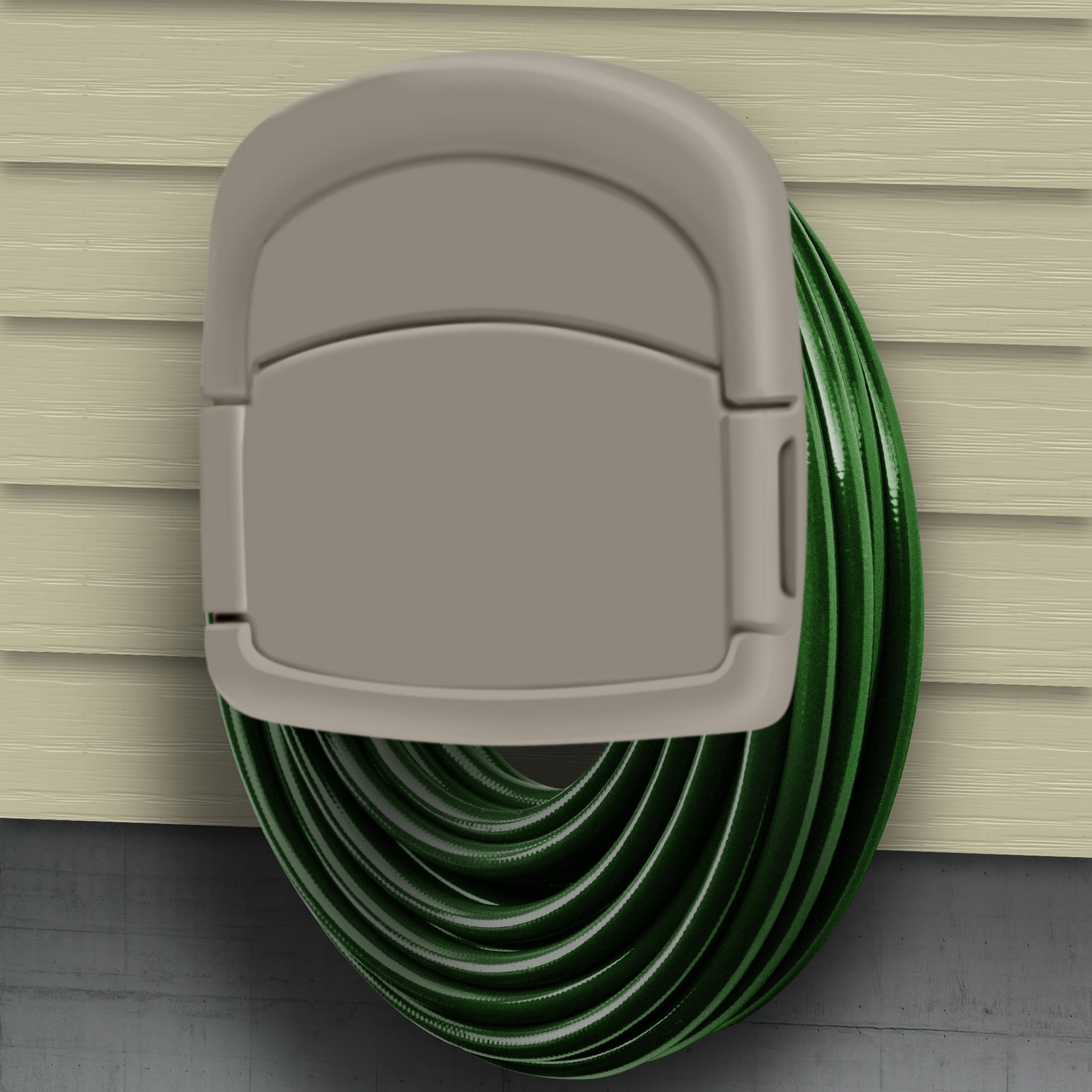 Garden Hose Wall Mount Storage Holder - Heavy Duty, 100 Ft H...