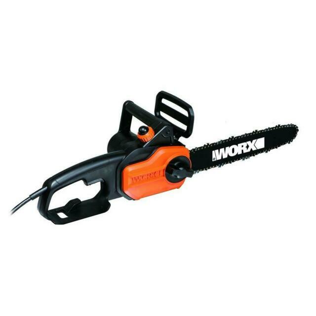 Worx WG305 Corded Chainsaw - 14 Inch Electric Tool