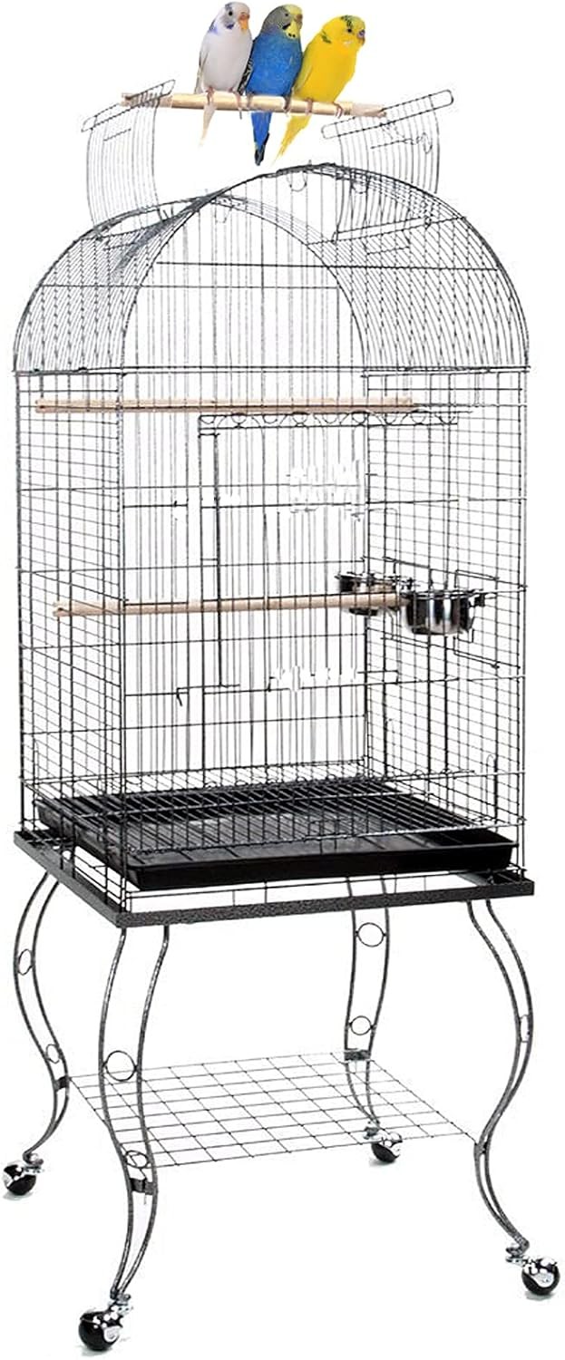 65-Inch Open And Close Dome Plays Top Parrot Lovebird Cockat...