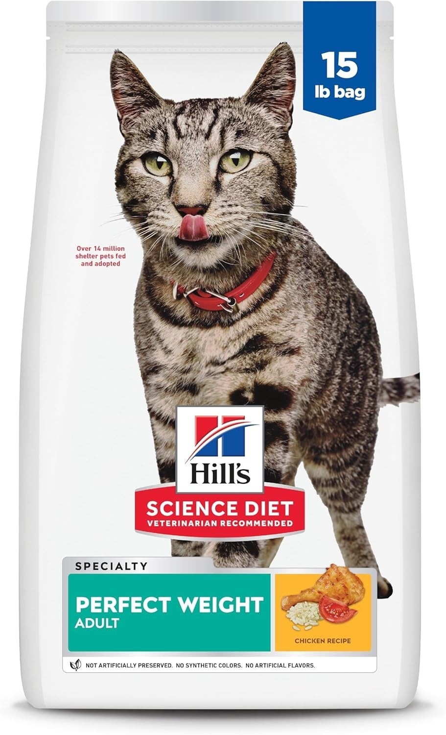 Hill's Science Diet Feline Adult Perfect Weight Dry Cat Food...