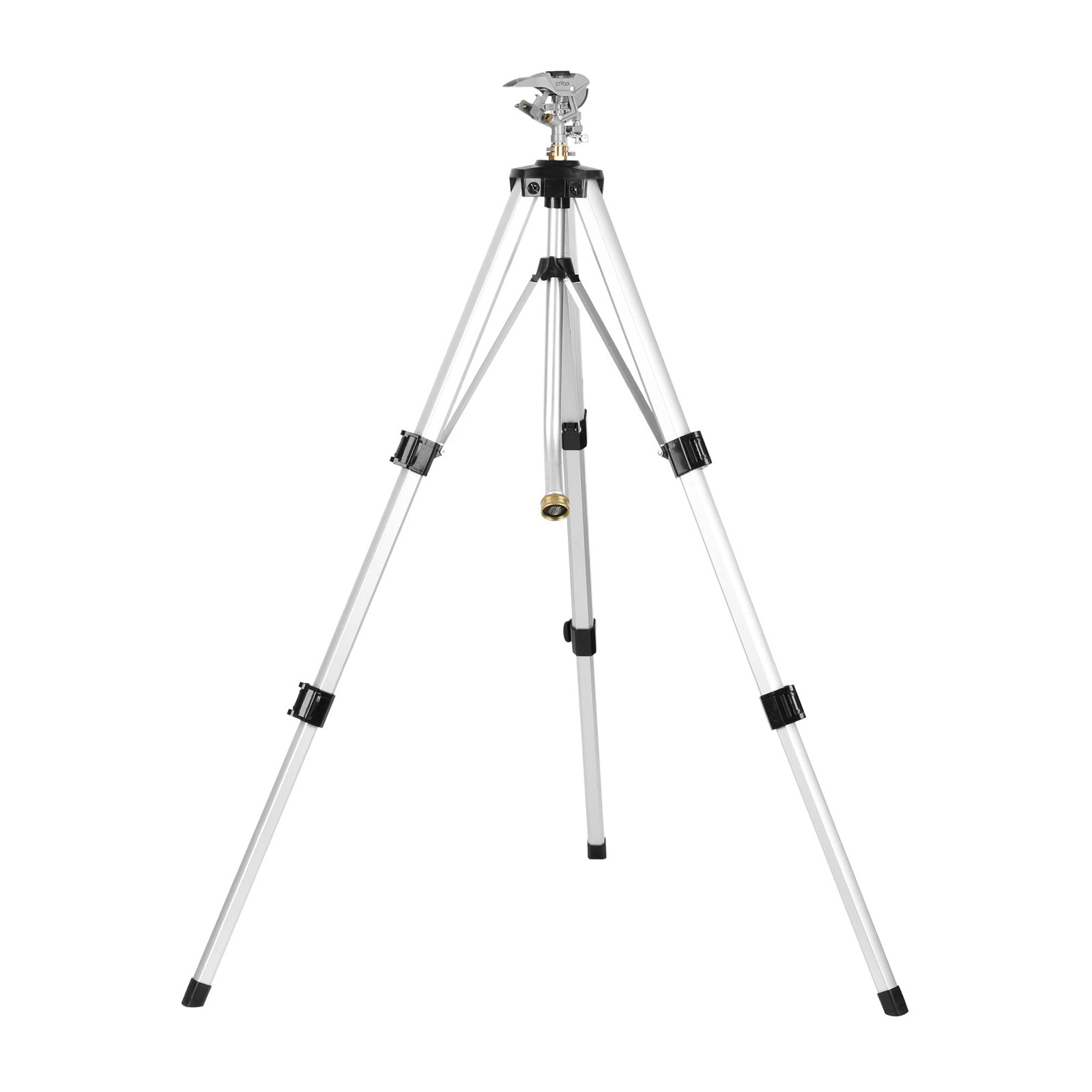 Metal Telescoping Lawn Sprinkler Tripod - Heavy Duty Garden...