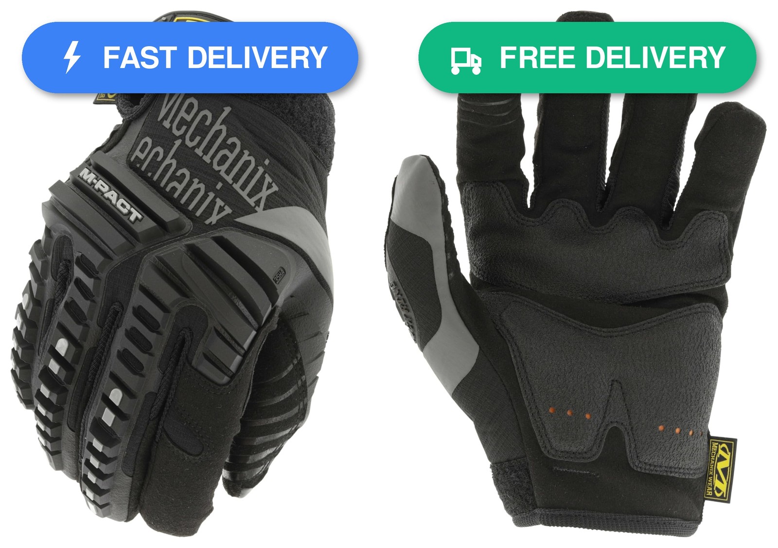 Mechanix Wear M-Pact Impact Resistant Work Gloves