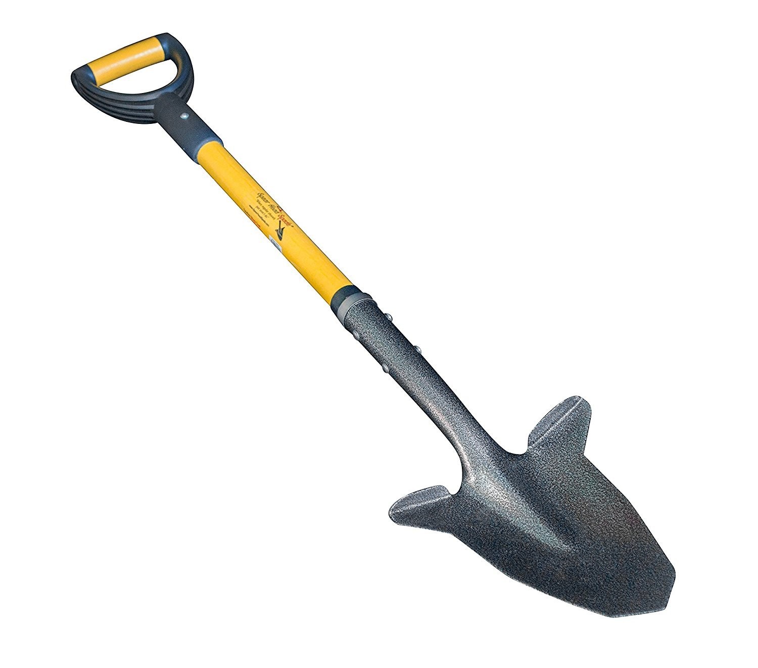 Yellow Garden Shovel SHFD3 - 40 Inch Spear Head Spade