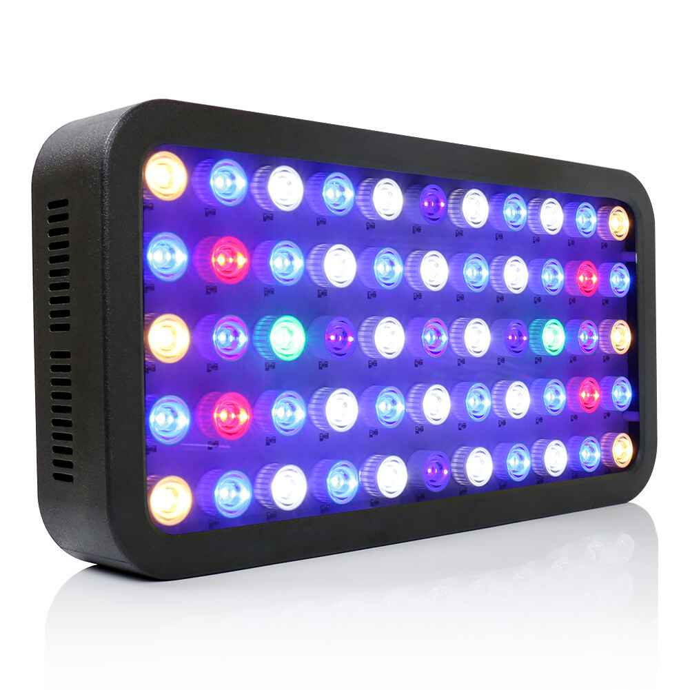 Full Spectrum LED Aquarium Light (165W) - Dimmable for Fresh...