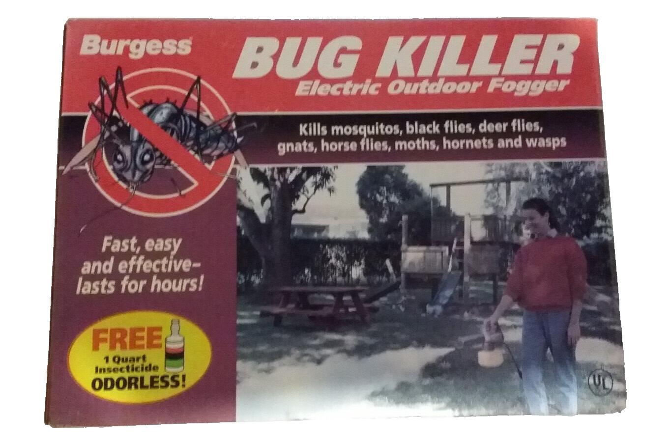 Burgess 5000 Sq Ft Electric Outdoor Insect Fogger Model 960