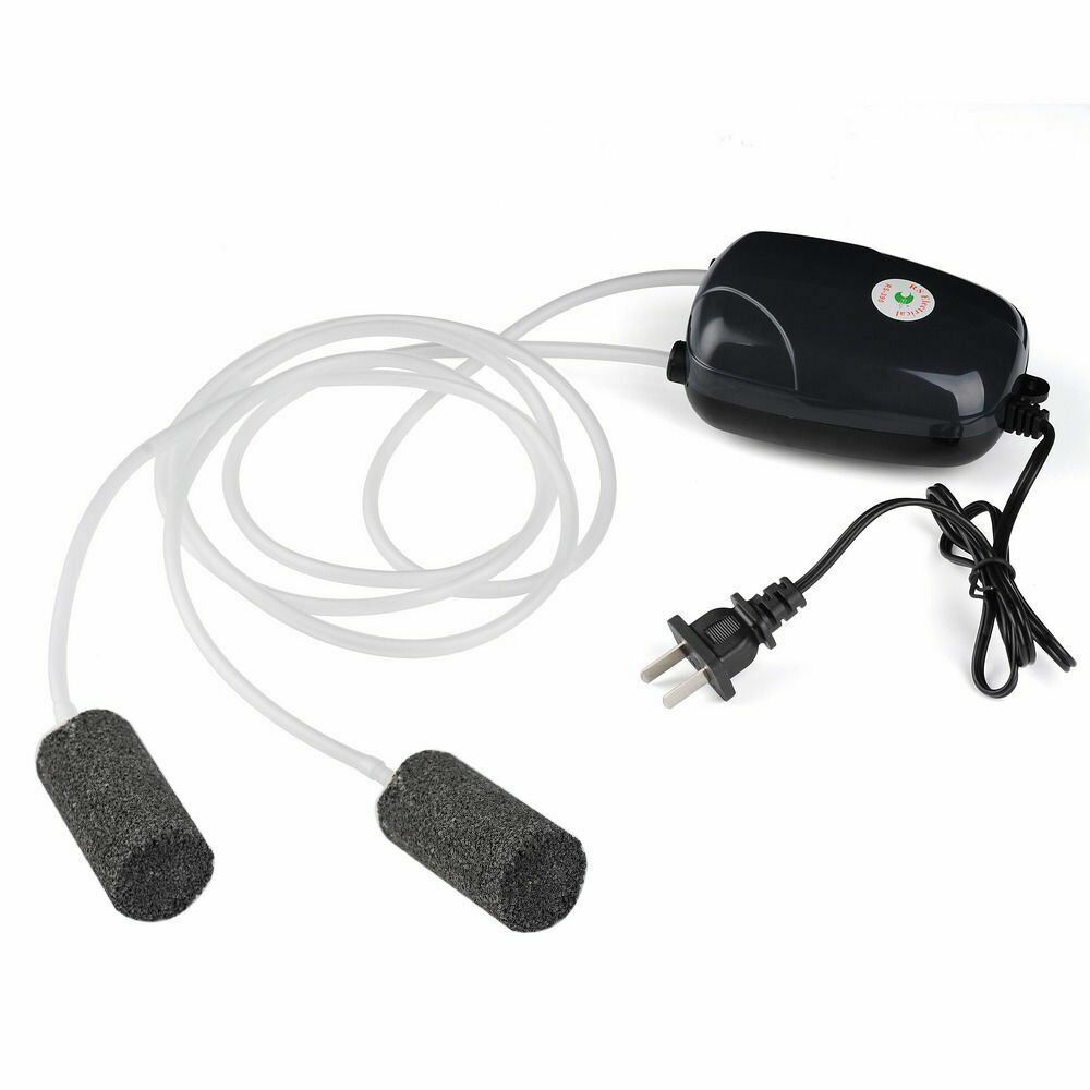 Air Bubble Stone Aerator Fish Tank Pond Hydroponic Oxygen Pu...