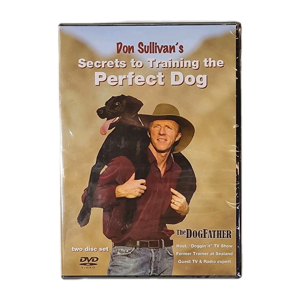Don Sullivan's Dog Training Secrets DVD Set - Rare Condition